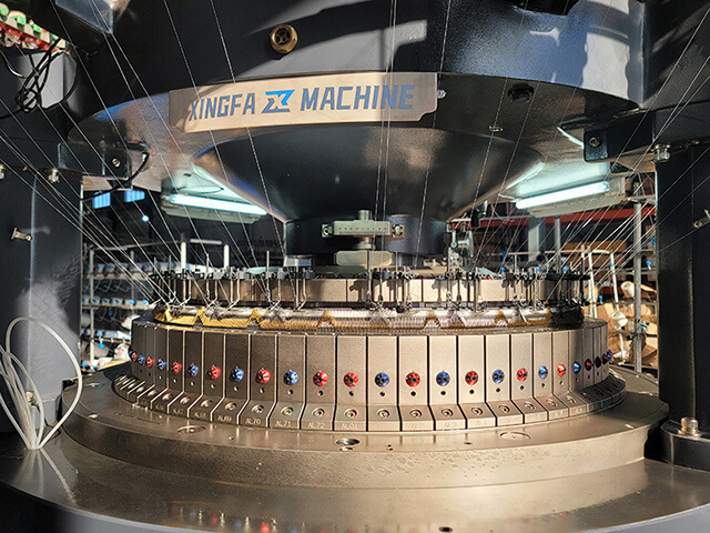 High Pile Cutting Circular Knitting Machine